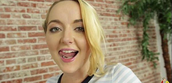  Blonde Iris Rose Fucked From Behind in POV